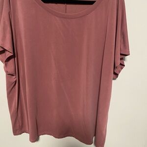 Maurices Dusty Rose Blouse 4X